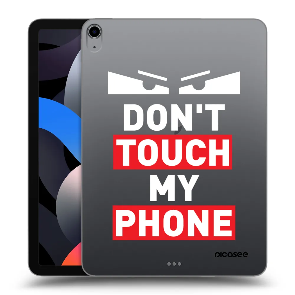 Picasee silikonowe przeźroczyste etui na Apple iPad Air 4 10.9" 2020 - Shadow Eye - Transparent