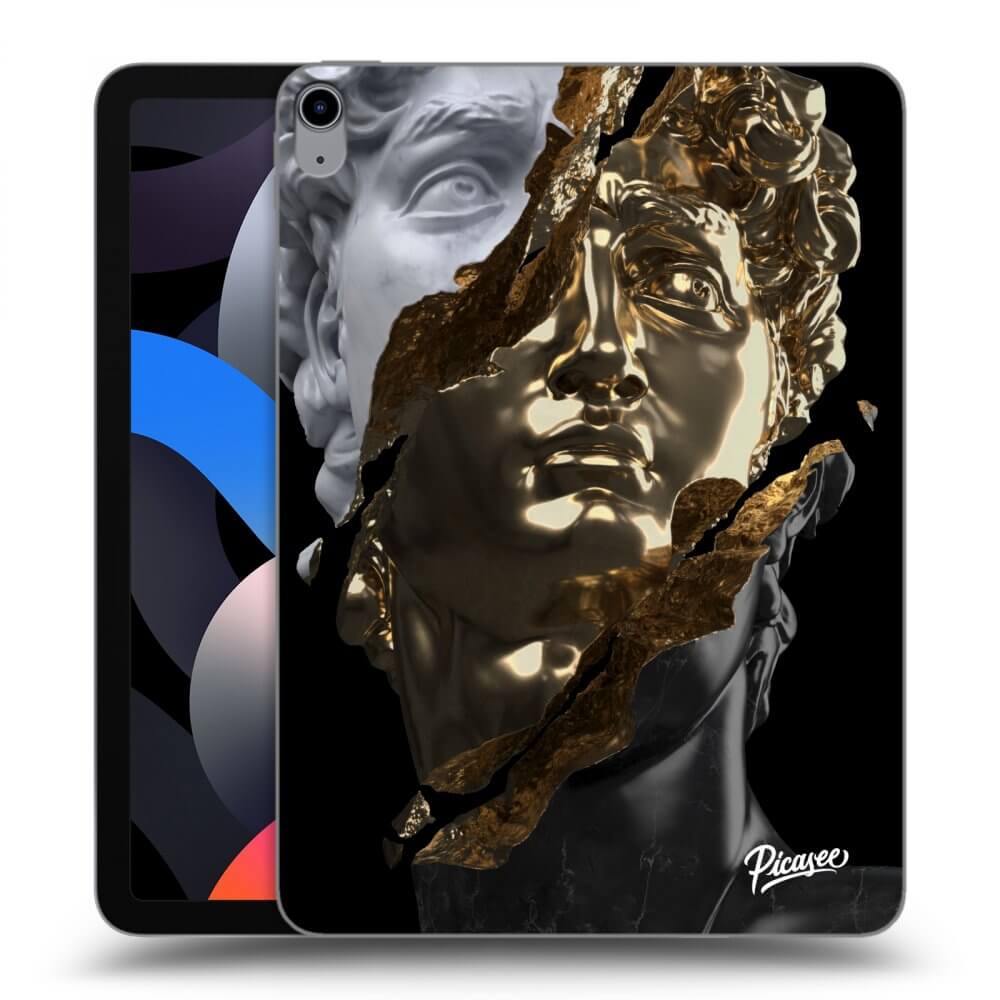 Picasee silikonowe czarne etui na Apple iPad Air 4 10.9" 2020 - Trigger