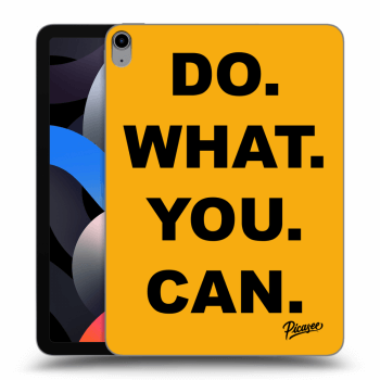 Picasee silikonowe przeźroczyste etui na Apple iPad Air 4 10.9" 2020 - Do What You Can