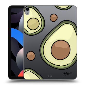 Picasee silikonowe przeźroczyste etui na Apple iPad Air 4 10.9" 2020 - Avocado