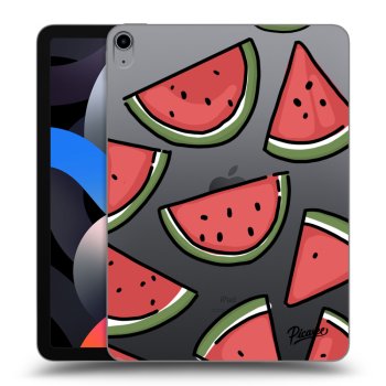 Picasee silikonowe przeźroczyste etui na Apple iPad Air 4 10.9" 2020 - Melone