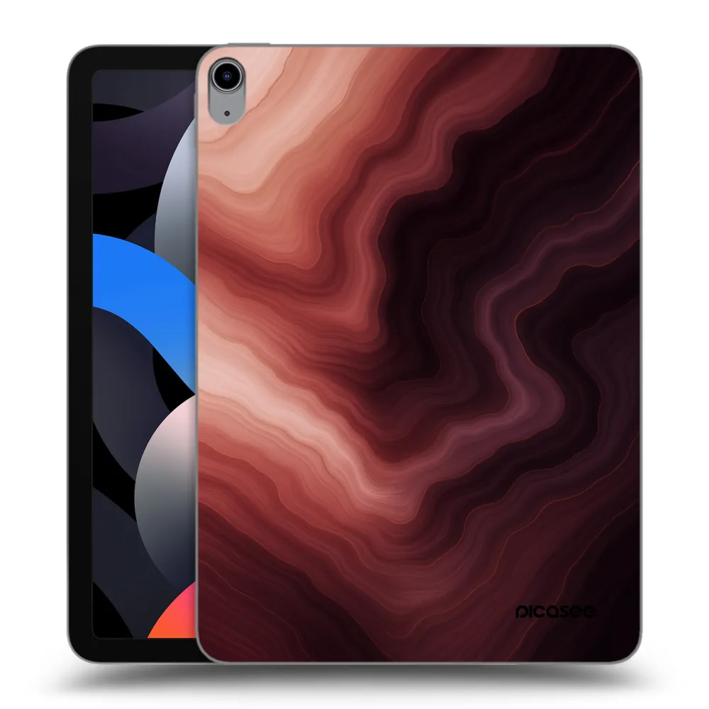 Picasee silikonowe przeźroczyste etui na Apple iPad Air 4 10.9" 2020 - Rouge