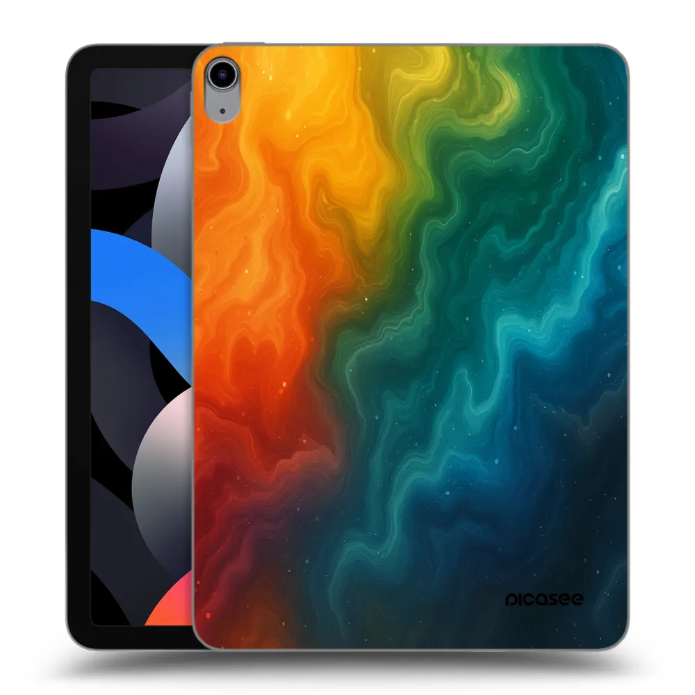 Picasee silikonowe przeźroczyste etui na Apple iPad Air 4 10.9" 2020 - Solar