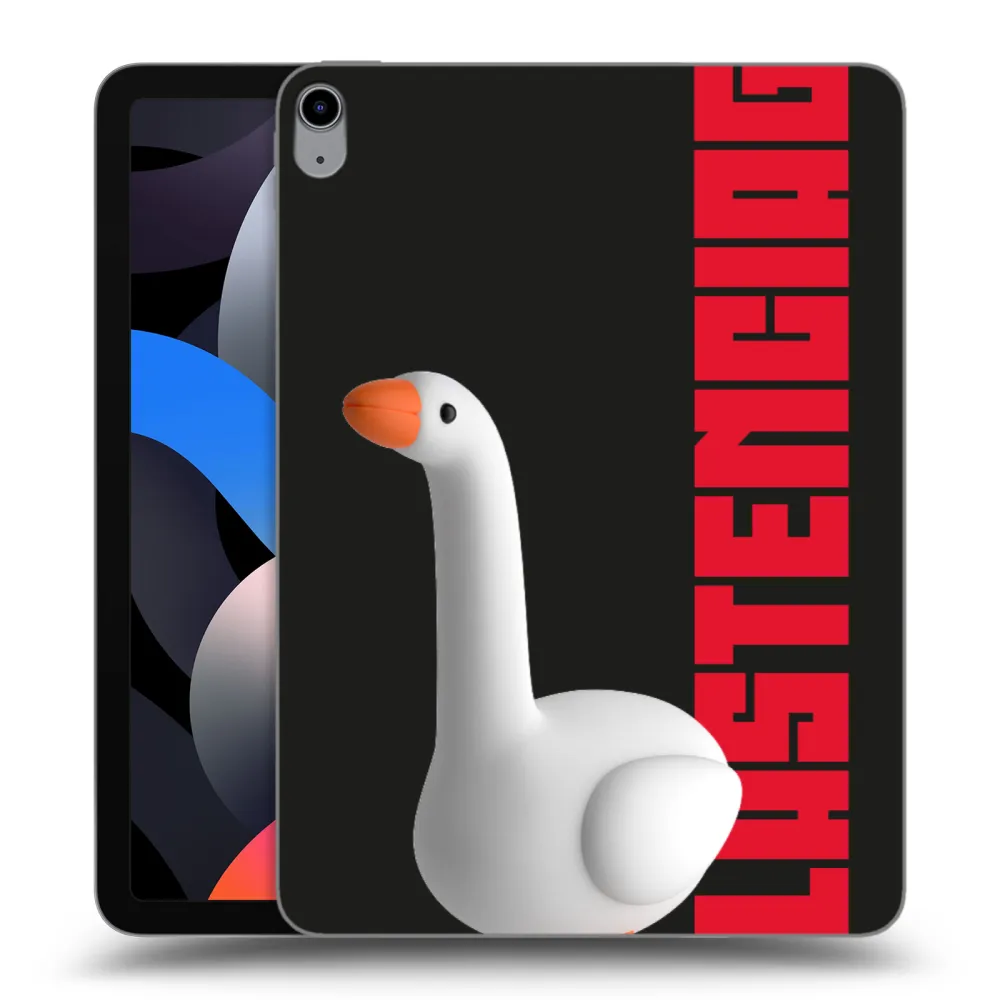 Picasee silikonowe przeźroczyste etui na Apple iPad Air 4 10.9" 2020 - Kiky Ricky