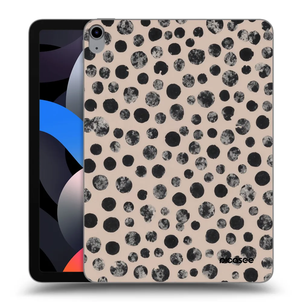Picasee silikonowe przeźroczyste etui na Apple iPad Air 4 10.9" 2020 - Dots