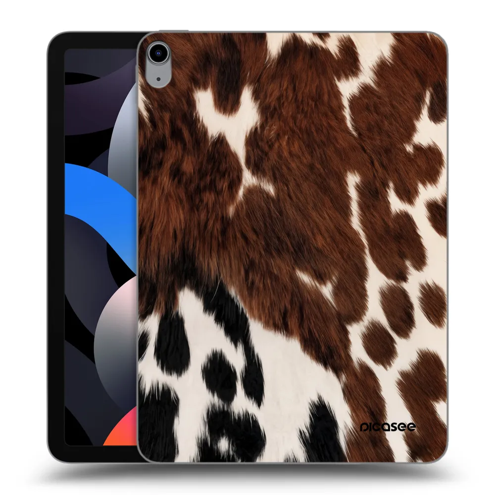 Picasee silikonowe przeźroczyste etui na Apple iPad Air 4 10.9" 2020 - Rust