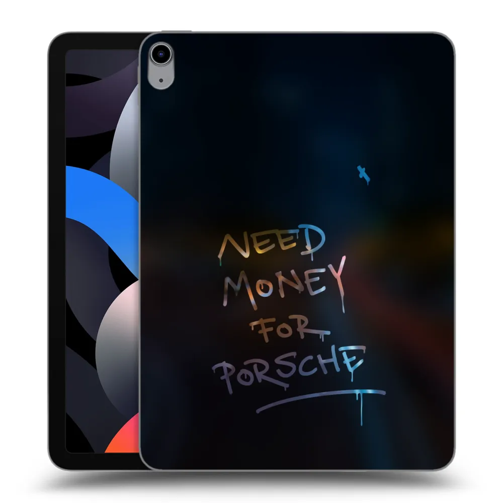 Picasee silikonowe przeźroczyste etui na Apple iPad Air 4 10.9" 2020 - Neon Nights