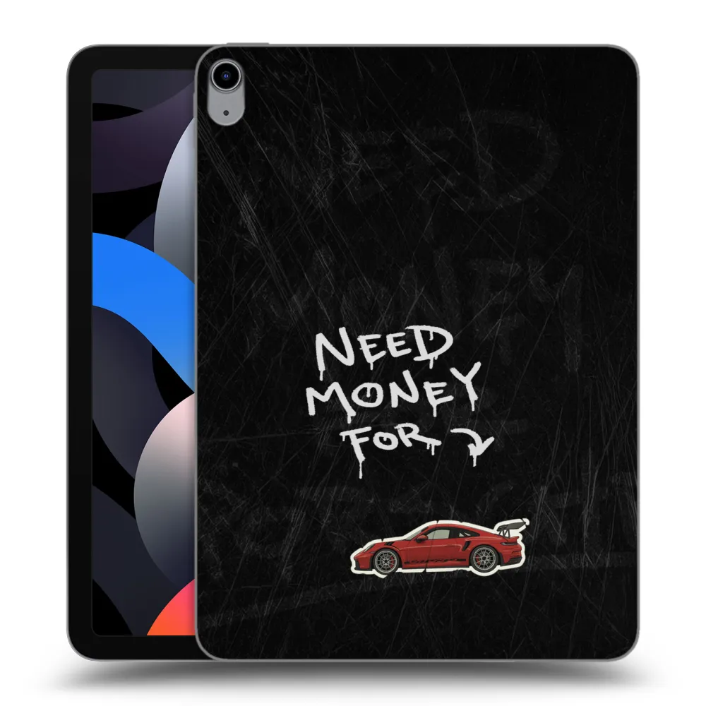 Picasee silikonowe przeźroczyste etui na Apple iPad Air 4 10.9" 2020 - Track Mode