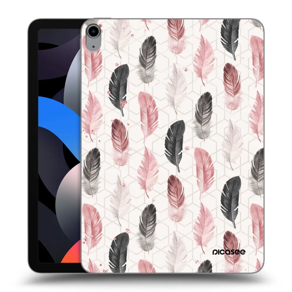 Picasee silikonowe przeźroczyste etui na Apple iPad Air 4 10.9" 2020 - Feder 2