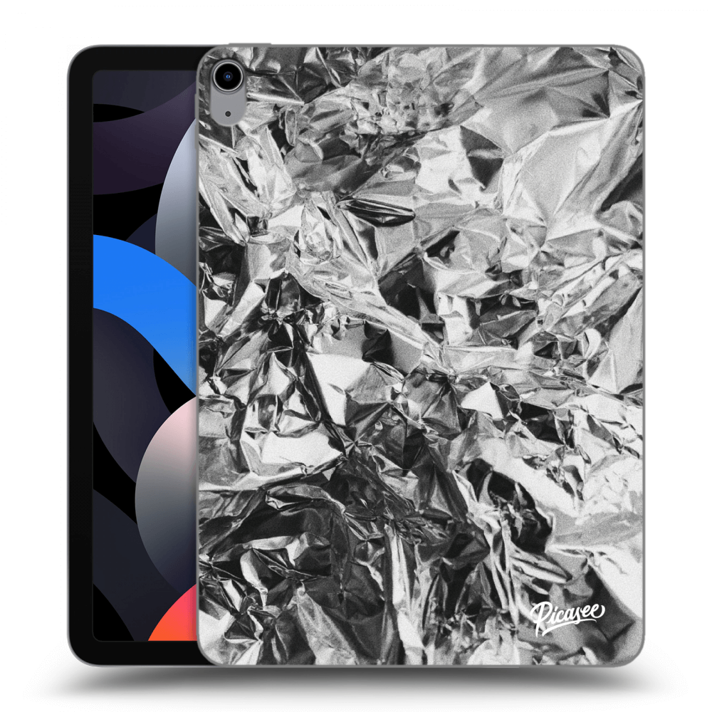 Picasee silikonowe przeźroczyste etui na Apple iPad Air 4 10.9" 2020 - Chrome