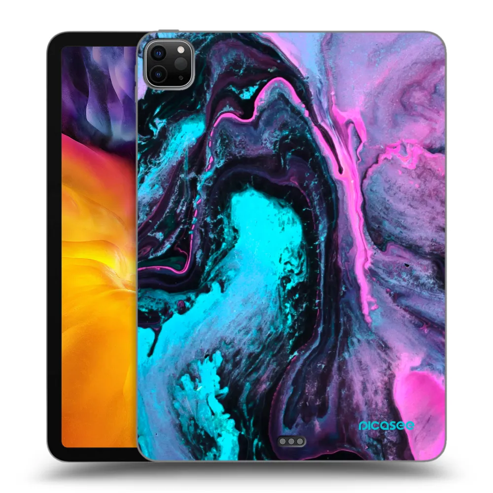 Picasee silikonowe czarne etui na Apple iPad Pro 11" 2020 (2.gen) - Lean 2