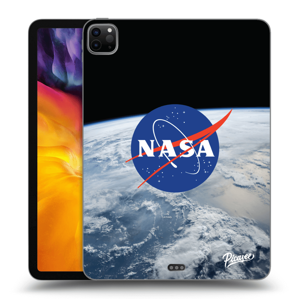 Picasee silikonowe czarne etui na Apple iPad Pro 11" 2020 (2.gen) - Nasa Earth