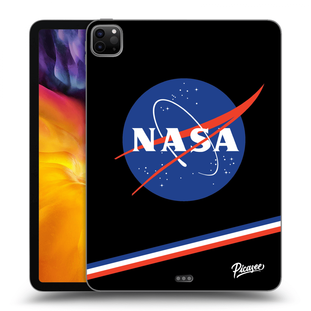 Picasee silikonowe czarne etui na Apple iPad Pro 11" 2020 (2.gen) - NASA Original