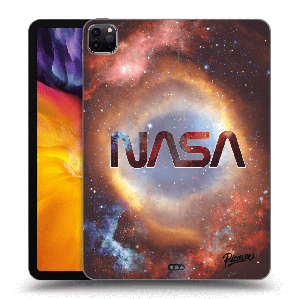 Picasee silikonowe czarne etui na Apple iPad Pro 11" 2020 (2.gen) - Nebula