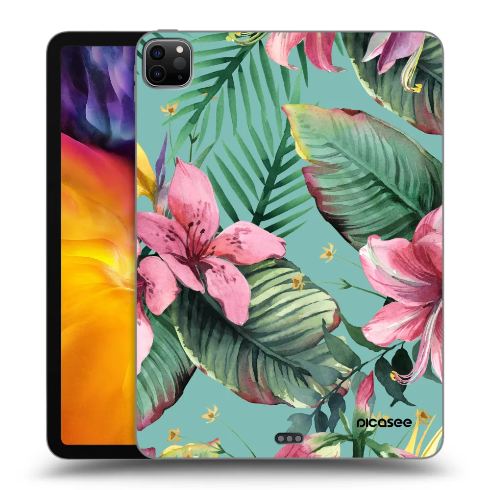 Picasee silikonowe czarne etui na Apple iPad Pro 11" 2020 (2.gen) - Hawaii