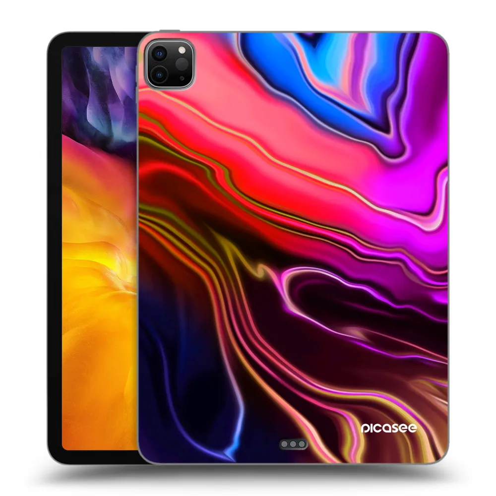 Picasee silikonowe czarne etui na Apple iPad Pro 11" 2020 (2.gen) - Electric