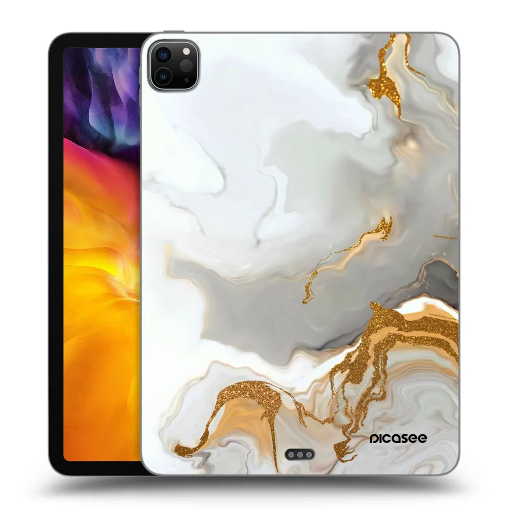 Picasee silikonowe czarne etui na Apple iPad Pro 11" 2020 (2.gen) - Her