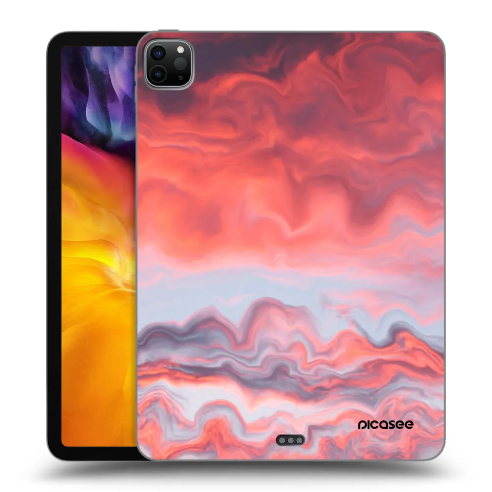 Picasee silikonowe czarne etui na Apple iPad Pro 11" 2020 (2.gen) - Sunset