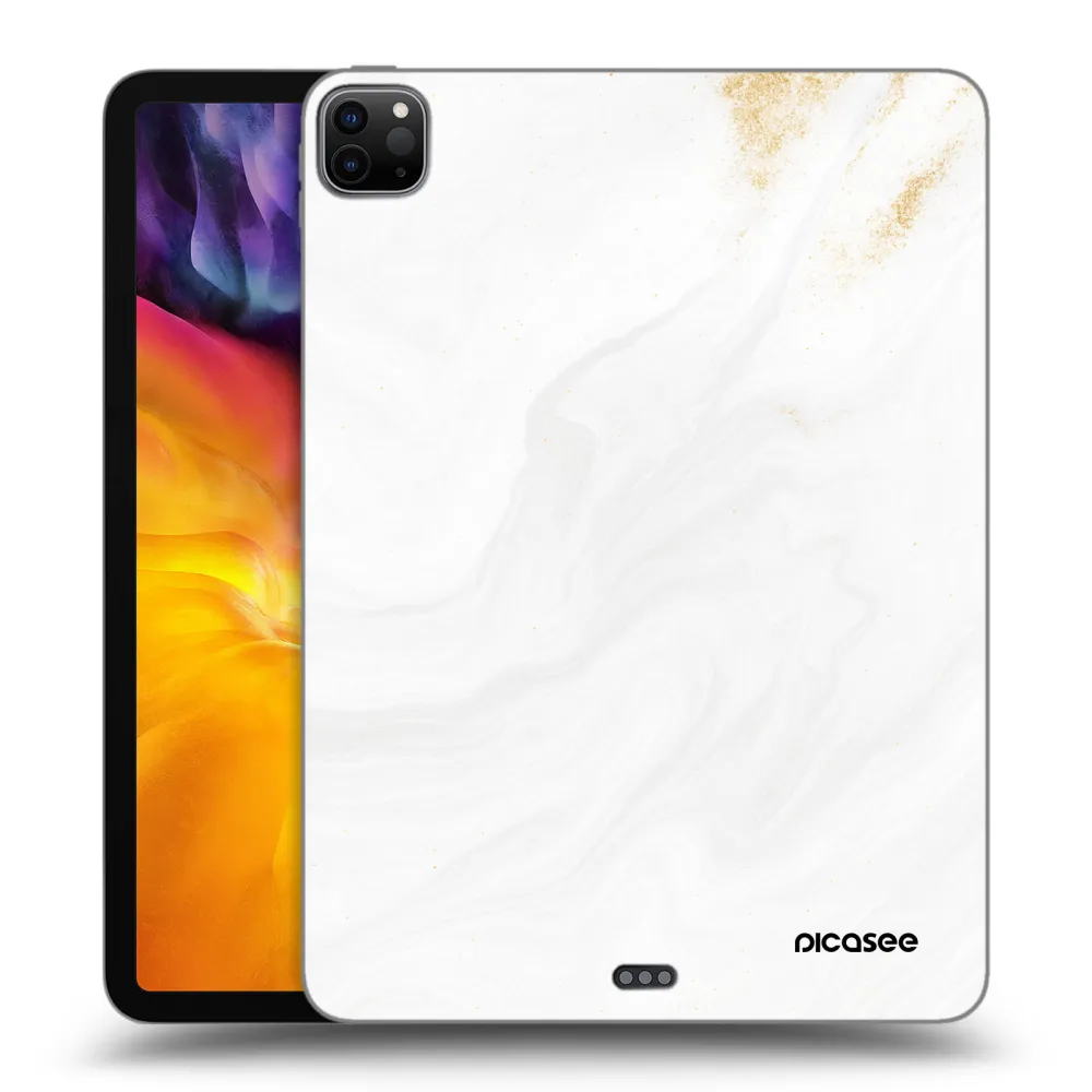 Picasee silikonowe czarne etui na Apple iPad Pro 11" 2020 (2.gen) - White
