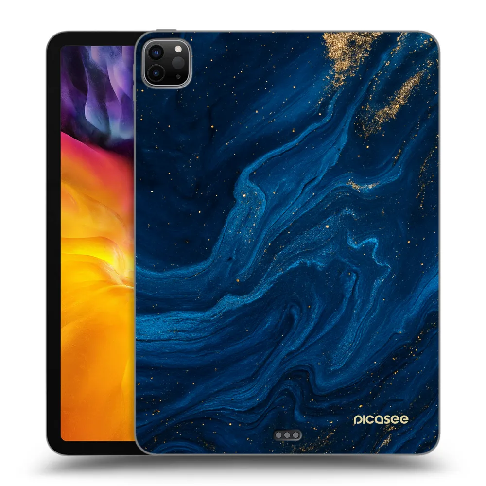 Picasee silikonowe czarne etui na Apple iPad Pro 11" 2020 (2.gen) - Blue