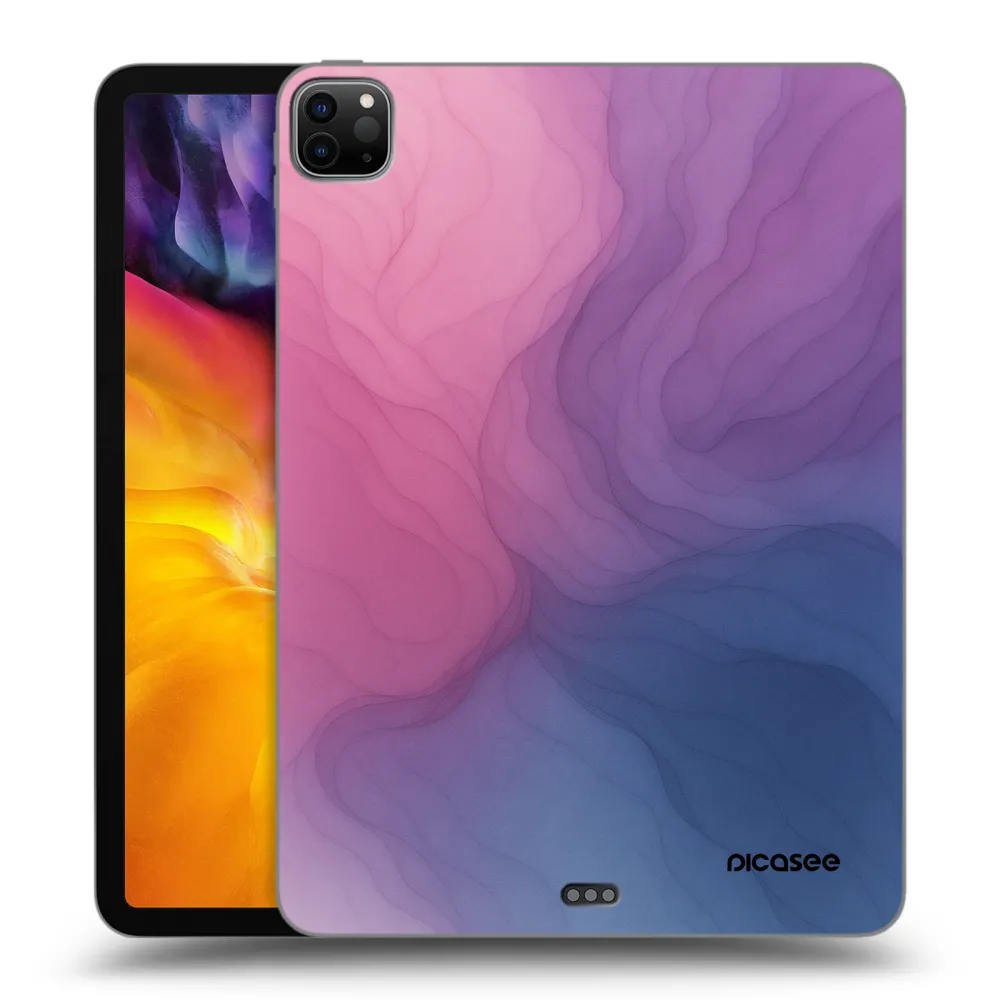 Picasee silikonowe czarne etui na Apple iPad Pro 11" 2020 (2.gen) - Silk