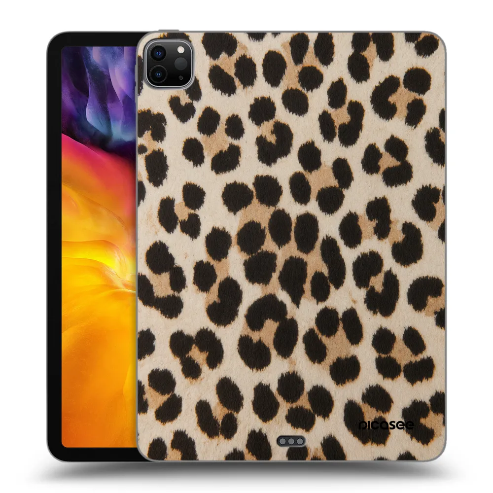 Picasee silikonowe czarne etui na Apple iPad Pro 11" 2020 (2.gen) - Brown Tiger