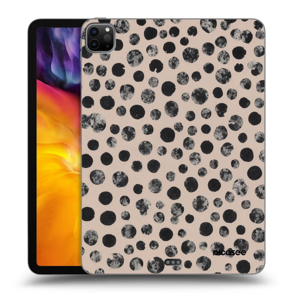 Picasee silikonowe czarne etui na Apple iPad Pro 11" 2020 (2.gen) - Dots