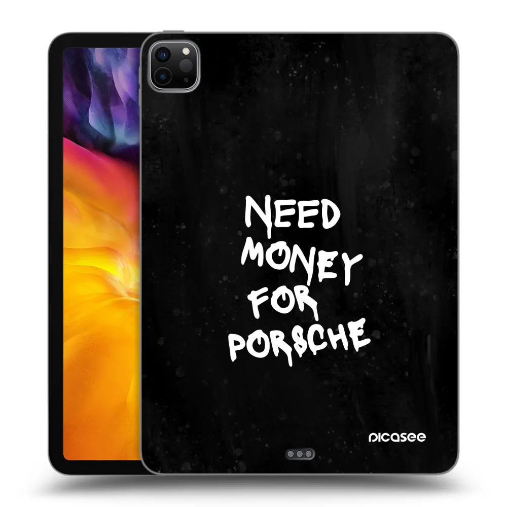 Picasee silikonowe czarne etui na Apple iPad Pro 11" 2020 (2.gen) - Black Dollar