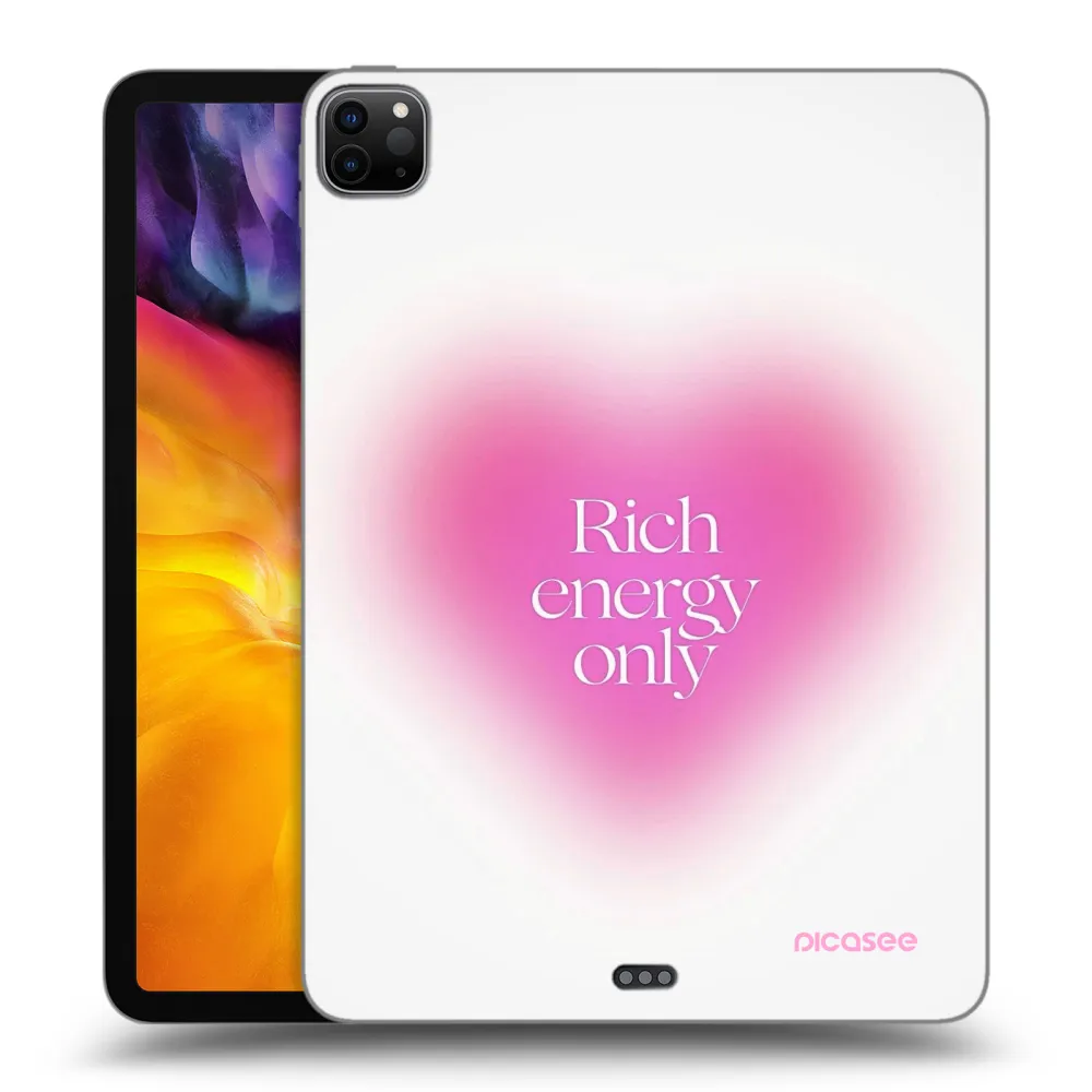 Picasee silikonowe czarne etui na Apple iPad Pro 11" 2020 (2.gen) - Rich Energy
