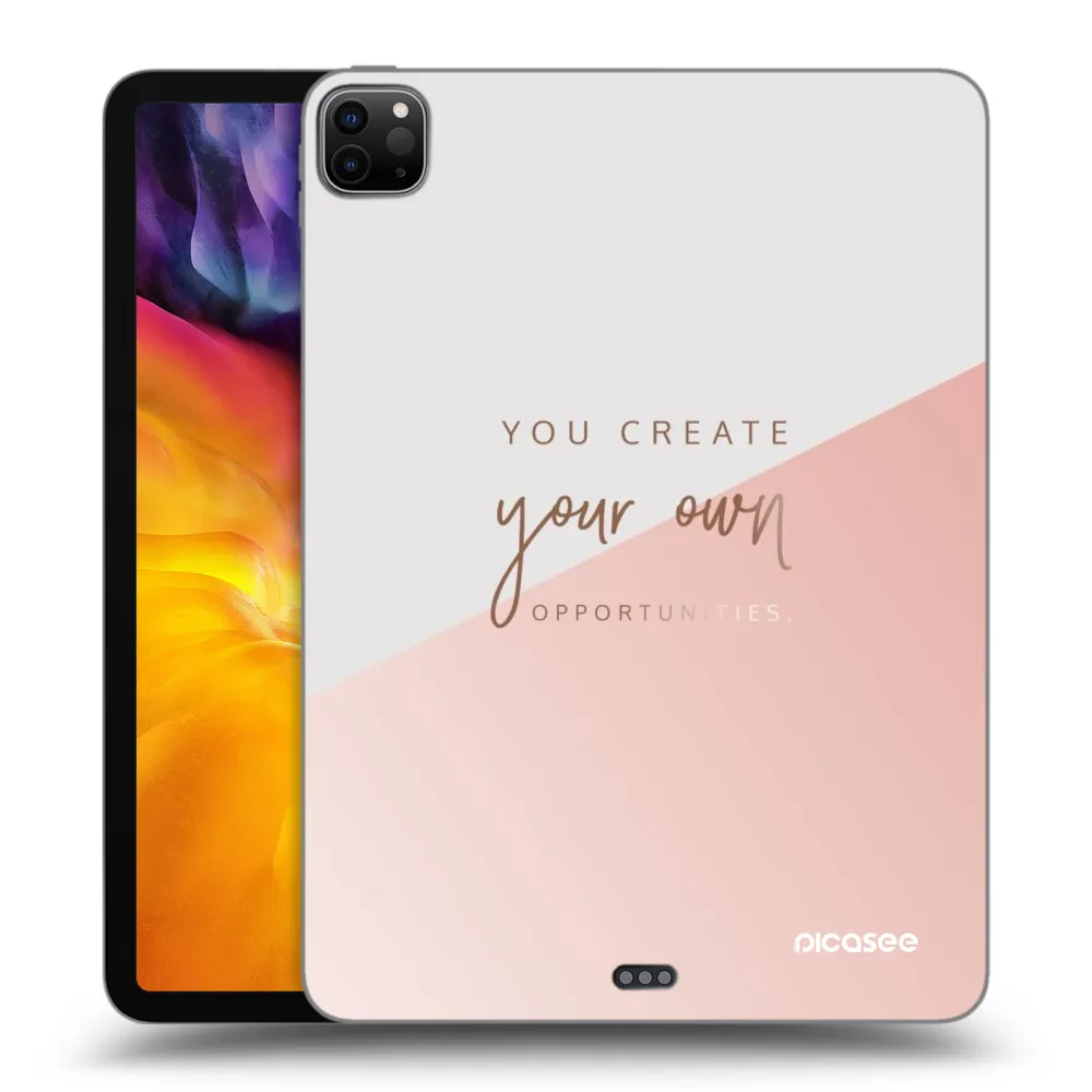 Picasee silikonowe czarne etui na Apple iPad Pro 11" 2020 (2.gen) - You create your own opportunities