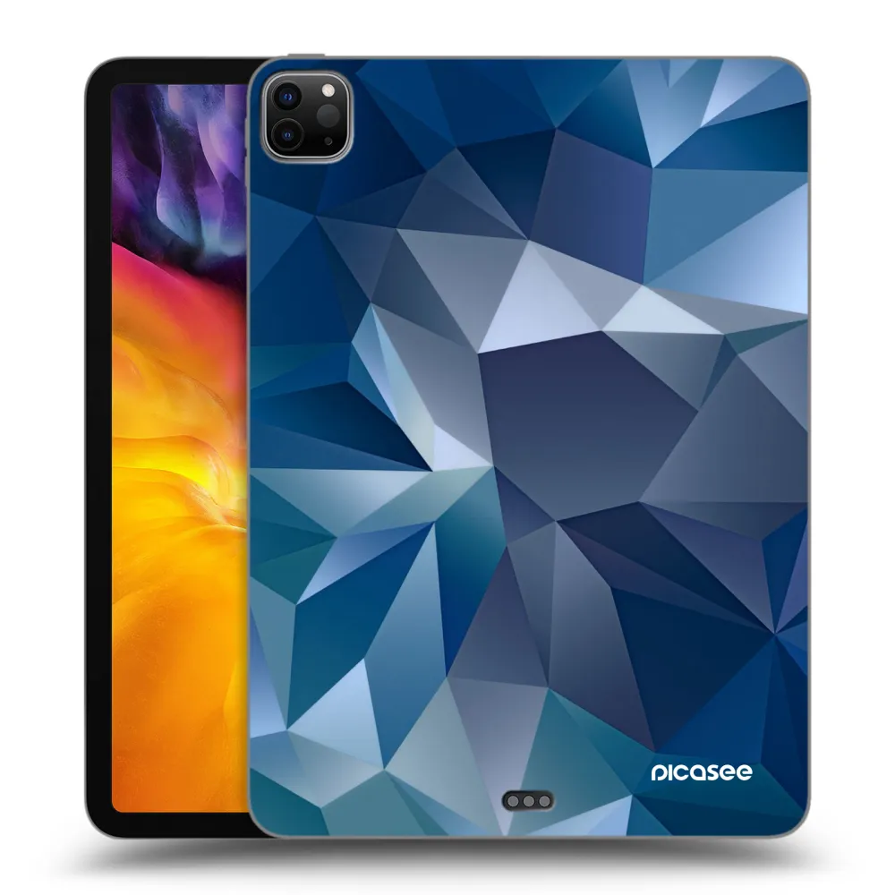 Picasee silikonowe czarne etui na Apple iPad Pro 11" 2020 (2.gen) - Wallpaper