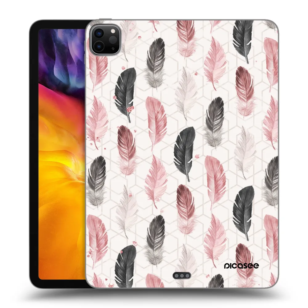Picasee silikonowe czarne etui na Apple iPad Pro 11" 2020 (2.gen) - Feder 2