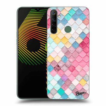 Etui na Realme 6i - Colorful roof