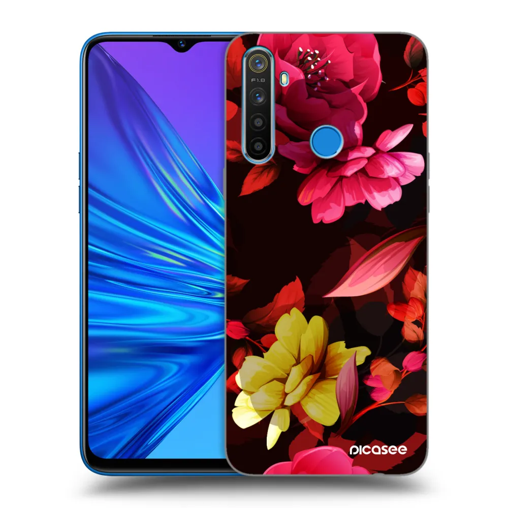 Picasee ULTIMATE CASE na Realme 5 - Dark Peonny