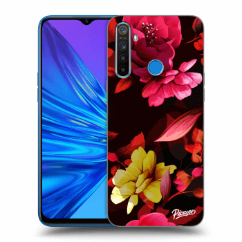 Etui na Realme 5 - Dark Peonny