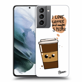 Etui na Samsung Galaxy S21 5G G991B - Cute coffee