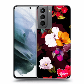 Picasee ULTIMATE CASE pro Samsung Galaxy S21 5G G991B - Flowers and Berries