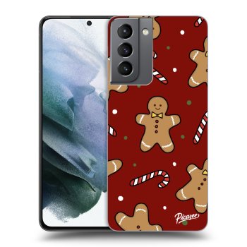 Picasee ULTIMATE CASE pro Samsung Galaxy S21 5G G991B - Gingerbread 2