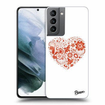 Etui na Samsung Galaxy S21 5G G991B - Big heart