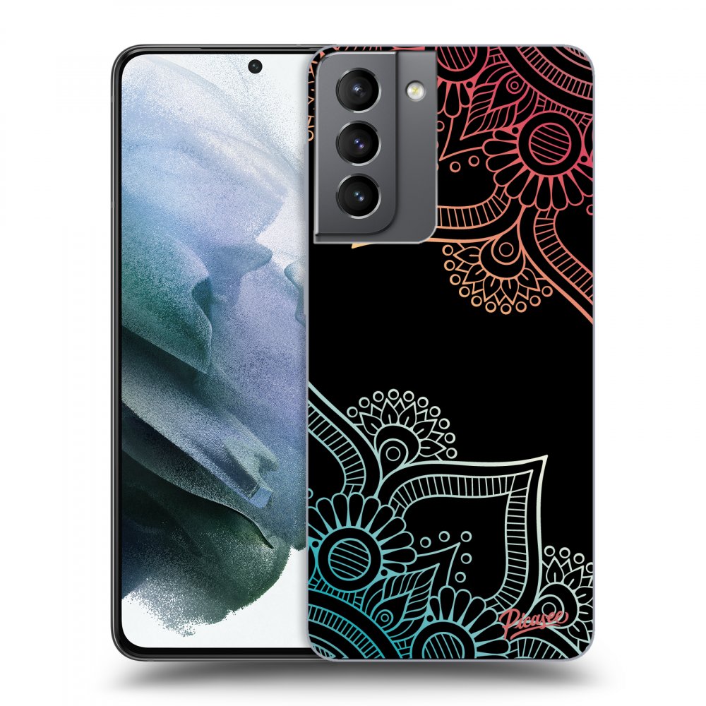 Picasee ULTIMATE CASE pro Samsung Galaxy S21 5G G991B - Flowers pattern