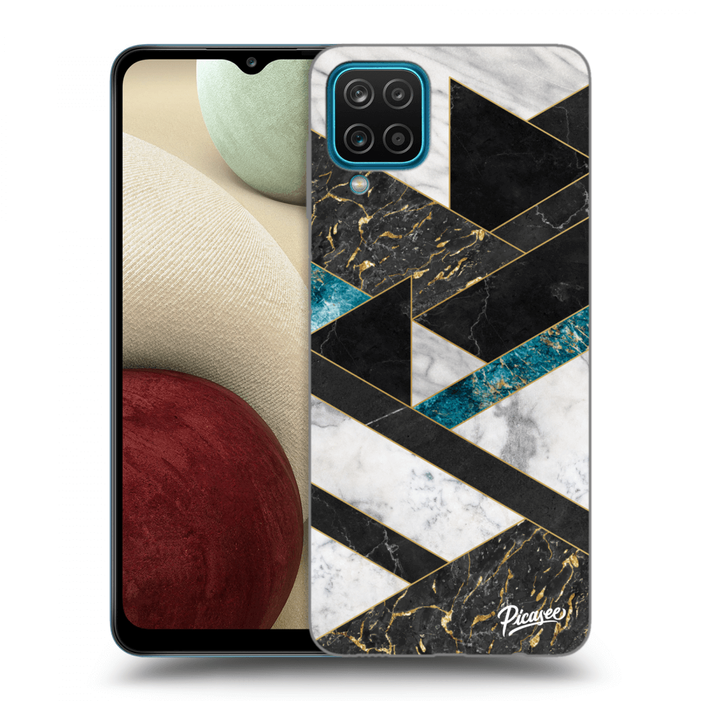 Picasee ULTIMATE CASE pro Samsung Galaxy A12 A125F - Dark geometry