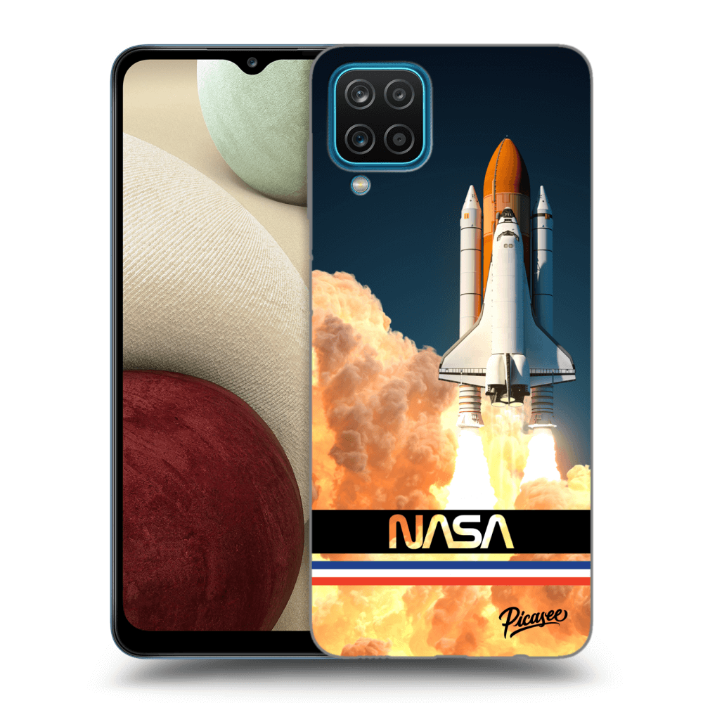 Picasee ULTIMATE CASE pro Samsung Galaxy A12 A125F - Space Shuttle