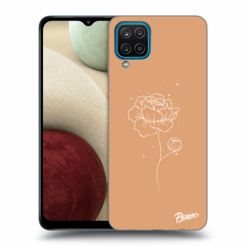 Etui na Samsung Galaxy A12 A125F - Peonies