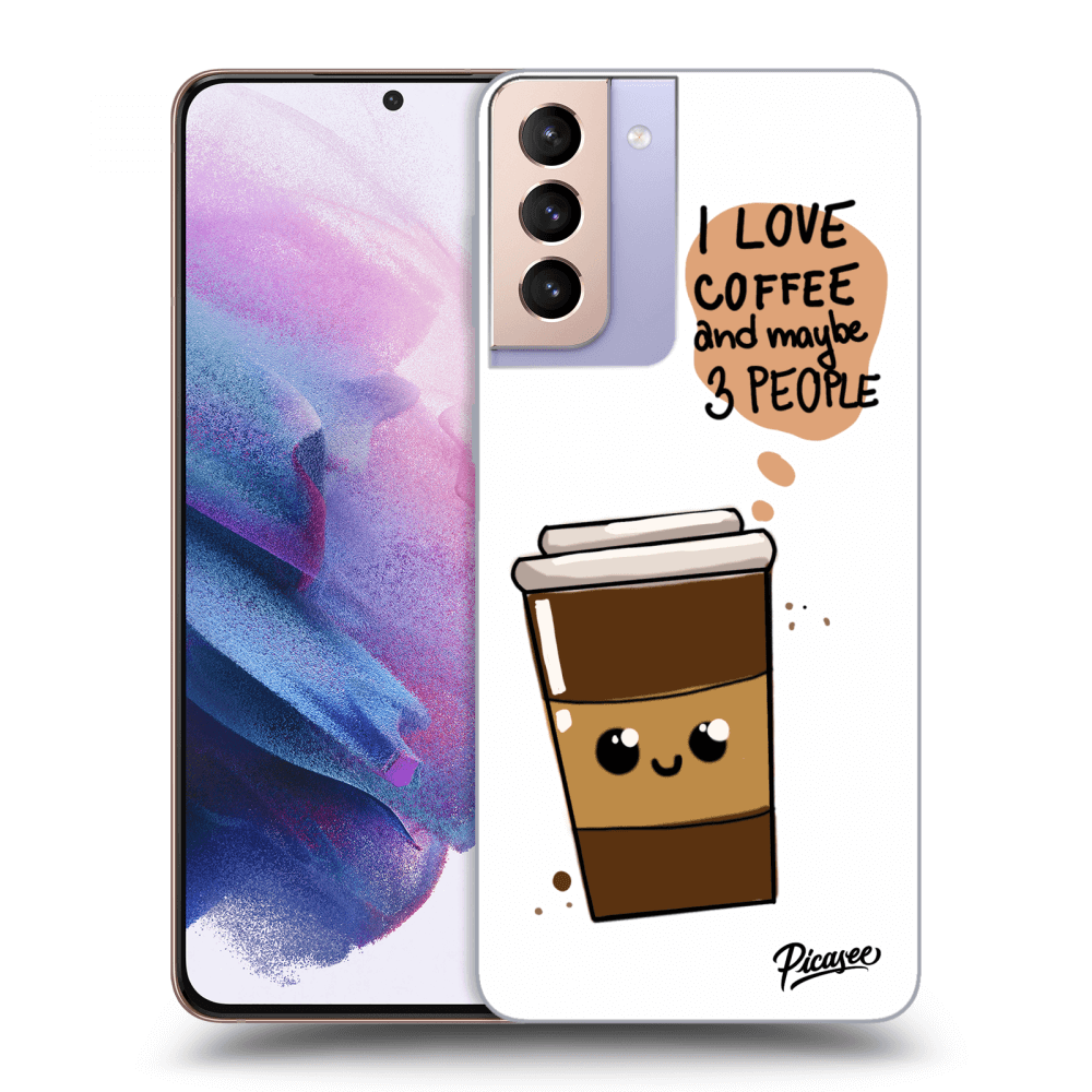 Picasee ULTIMATE CASE pro Samsung Galaxy S21+ 5G G996F - Cute coffee