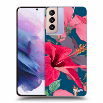 Etui na Samsung Galaxy S21+ 5G G996F - Hibiscus