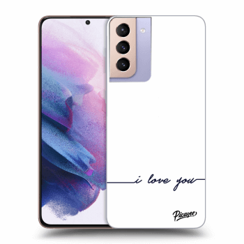 Etui na Samsung Galaxy S21+ 5G G996F - I love you