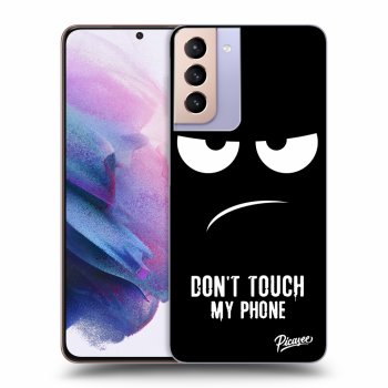 Picasee ULTIMATE CASE pro Samsung Galaxy S21+ 5G G996F - Don't Touch My Phone