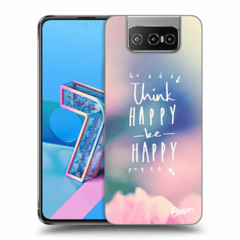 Etui na Asus Zenfone 7 ZS670KS - Think happy be happy