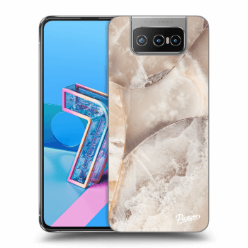 Etui na Asus Zenfone 7 ZS670KS - Cream marble