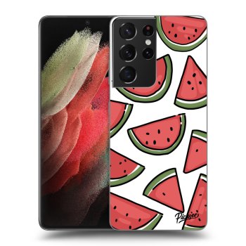 Picasee ULTIMATE CASE pro Samsung Galaxy S21 Ultra 5G G998B - Melone